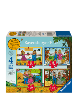 Julia Donaldson Ravensburger The Scarecrows' Wedding 4 in a Box Puzzle, Multi