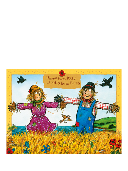 Julia Donaldson Ravensburger The Scarecrows' Wedding 4 in a Box Puzzle - view 2, Multi