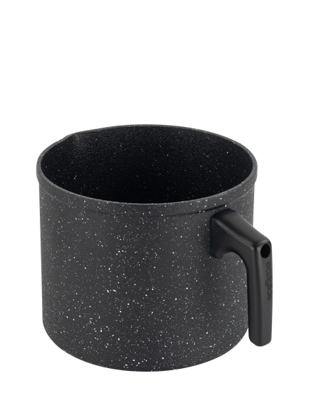 Eaziglide Neverstick2 Aluminium Non-Stick Gravy Pot, 2.4L, Black