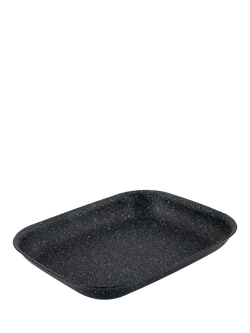 Eaziglide Neverstick2 Aluminium Non-Stick Turkey Roaster, 36 x 28cm, Black