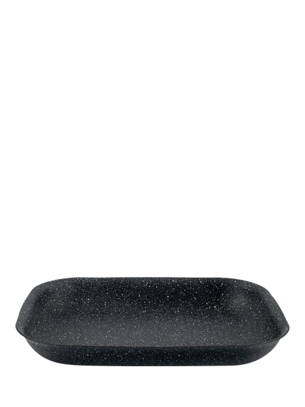 Eaziglide Neverstick2 Aluminium Non-Stick Turkey Roaster, 36 x 28cm - view 2, Black