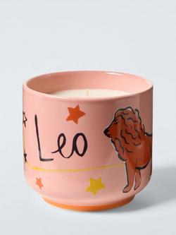 John Lewis Zodiac Scented Candle, 497g, Leo