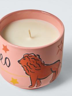 John Lewis Zodiac Scented Candle, 497g - view 2, Leo