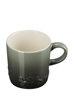 Le Creuset Stoneware Holly Cappucino Mug, 200ml - view 2, Thyme