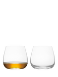 Anton Studio Designs Juno Glass Tumblers, Set of 2, 450ml, Clear