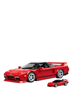 Hot Wheels Mattel Brick Shop 90 Acura NSX Car Building Set, Multi