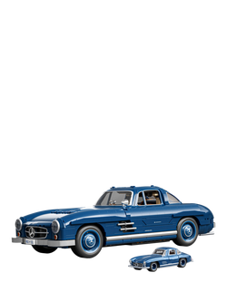 Hot Wheels Mattel Brick Shop Mercedes-Benz 300 SL Car Building Set, Multi
