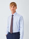 John Lewis Silk Fan Floral Tie, Pink