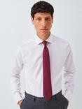 John Lewis Silk Herringbone Tie, Red
