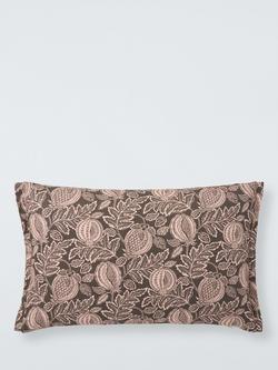 John Lewis x Sanderson Cantaloupe Rectangular Cushion, Pink