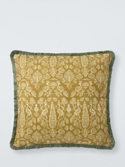 John Lewis x Sanderson Tamizart Cushion, Ochre, Ochre