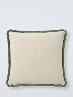 John Lewis x Sanderson Tamizart Cushion, Ochre - view 2, Ochre