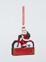 John Lewis x Netflix Stranger Things Santa Bike Bauble