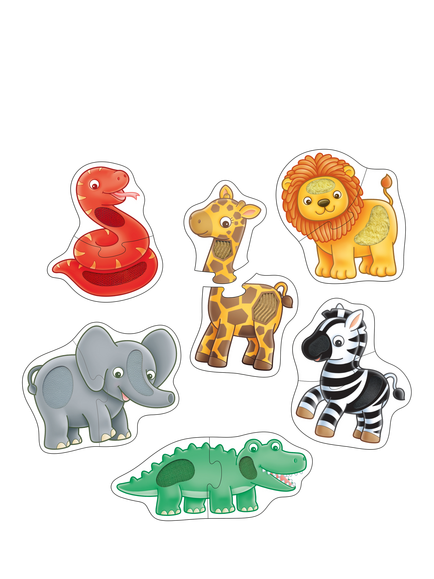 Orchard Toys Match and Feel Puzzles - view 2, Multi