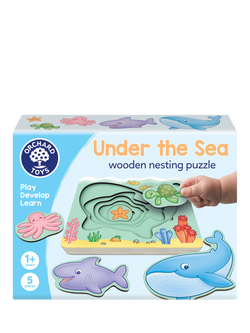 Orchard Toys Under the Sea Wooden Nesting Puzzle, Multi