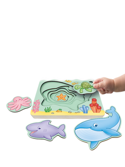 Orchard Toys Under the Sea Wooden Nesting Puzzle - view 2, Multi