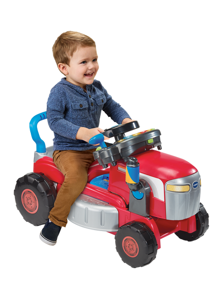VTech 3-in-1 Mow & Grow Ride-On Tractor - view 2, Multi