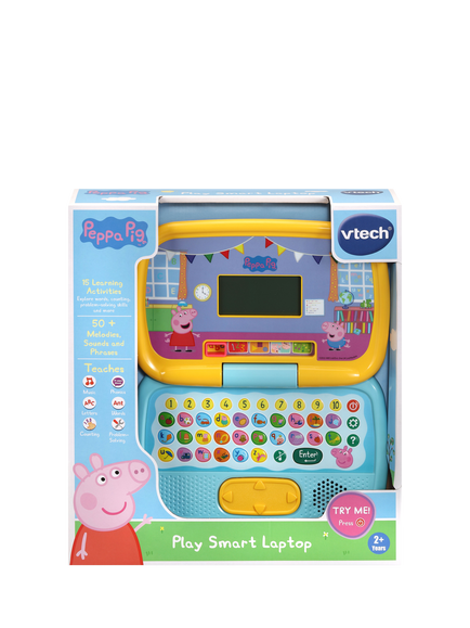 VTech Peppa Pig Play Smart Laptop - view 2, Multi