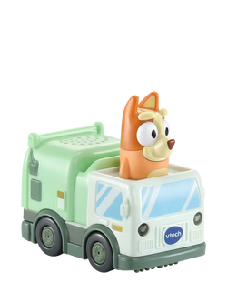 VTech Toot-Toot Drivers Bluey Bingo Garbage Truck, Multi