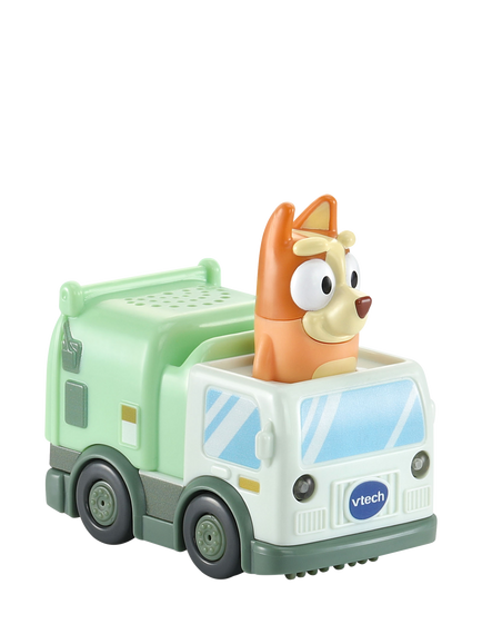 VTech Toot-Toot Drivers Bluey Bingo Garbage Truck, Multi