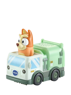 VTech Toot-Toot Drivers Bluey Bingo Garbage Truck - view 2, Multi
