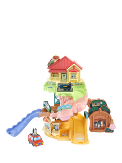 VTech Toot-Toot Drivers® Bluey & Satnav Road Trip Playset, Multi