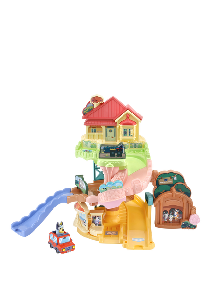 VTech Toot-Toot Drivers® Bluey & Satnav Road Trip Playset, Multi