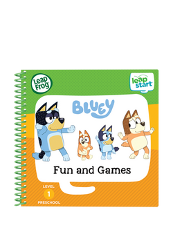 LeapFrog Bluey Fun & Games Storybook, Multi