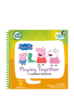LeapFrog Peppa Pig Playing Together Storybook with LeapStart Stylus - view 2, Multi