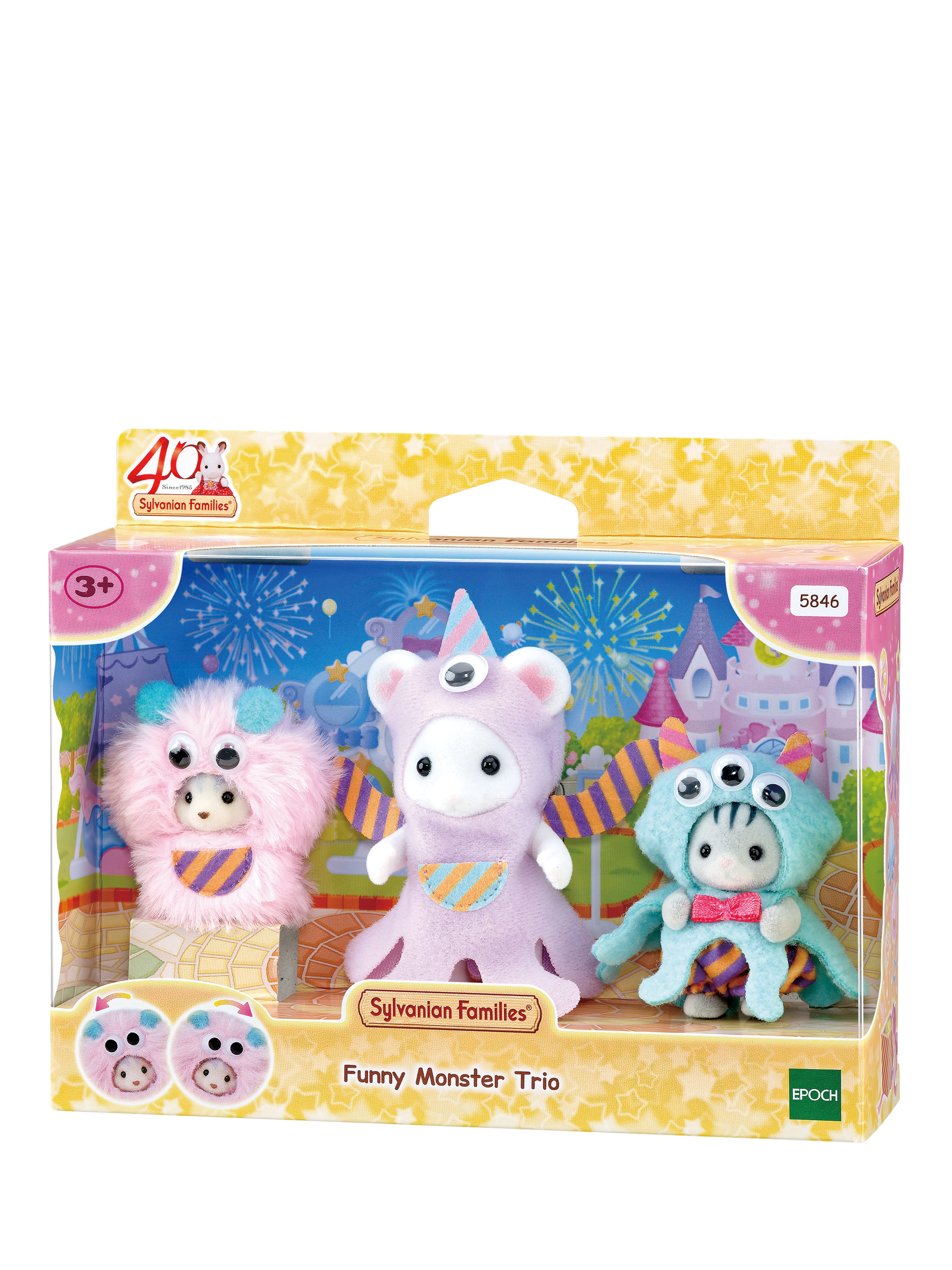 Sylvanian Families 40th Anniversary Funny Monster Trio