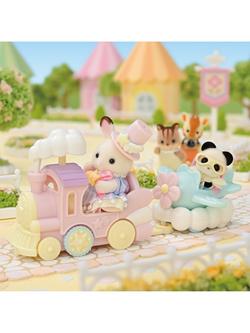 Sylvanian Families Amusement Park Plane and Train Playset - view 2, Multi