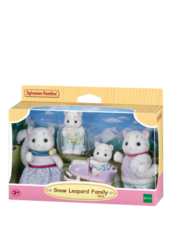 Sylvanian Families Snow Leopard Family, Multi