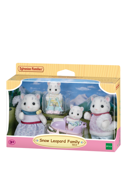 Sylvanian Families Snow Leopard Family, Multi