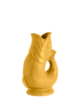 Wade Pottery Fish Earthenware Jug, 1.2L, Yellow