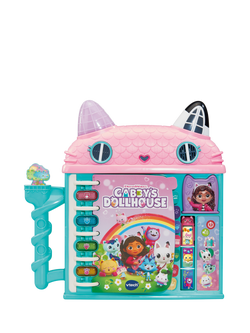VTech Gabby's Dollhouse Cat-a-Vator Discovery Book, Multi