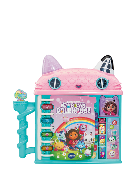 VTech Gabby's Dollhouse Cat-a-Vator Discovery Book, Multi
