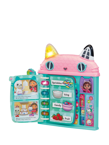 VTech Gabby's Dollhouse Cat-a-Vator Discovery Book - view 2, Multi