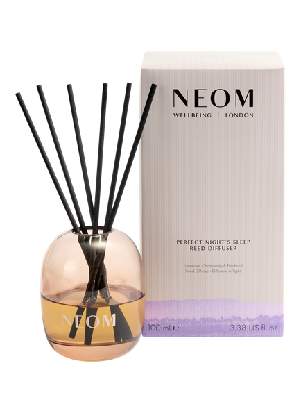 NEOM Wellbeing London Perfect Night's Sleep Reed Diffuser, 100ml, 