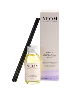 NEOM Wellbeing London Perfect Night's Sleep Reed Diffuser Refill, 100ml, 