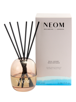 NEOM Wellbeing London Real Luxury Reed Diffuser, 100ml, 
