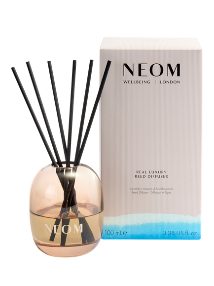 NEOM Wellbeing London Real Luxury Reed Diffuser, 100ml, 