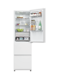 Haier HTR3518ENMWK Freestanding 60/40 French Style Fridge Freezer, White