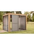 LG Outdoor Sanctuary Pergola Bundle, 3 x 3m, Grey