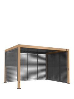 LG Outdoor Sanctuary Pergola Bundle, 3 x 4m, Grey