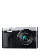 Panasonic Lumix DC-TZ99 Super Zoom Digital Camera, 4K Ultra HD, 20.3MP, 30x Optical Zoom, Wi-Fi, Bluetooth, 3” LCD Tiltable Touch Screen, Silver