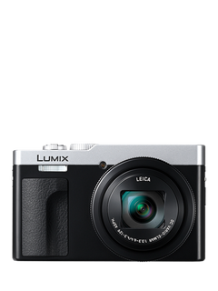Panasonic Lumix DC-TZ99 Super Zoom Digital Camera, 4K Ultra HD, 20.3MP, 30x Optical Zoom, Wi-Fi, Bluetooth, 3” LCD Tiltable Touch Screen, Silver