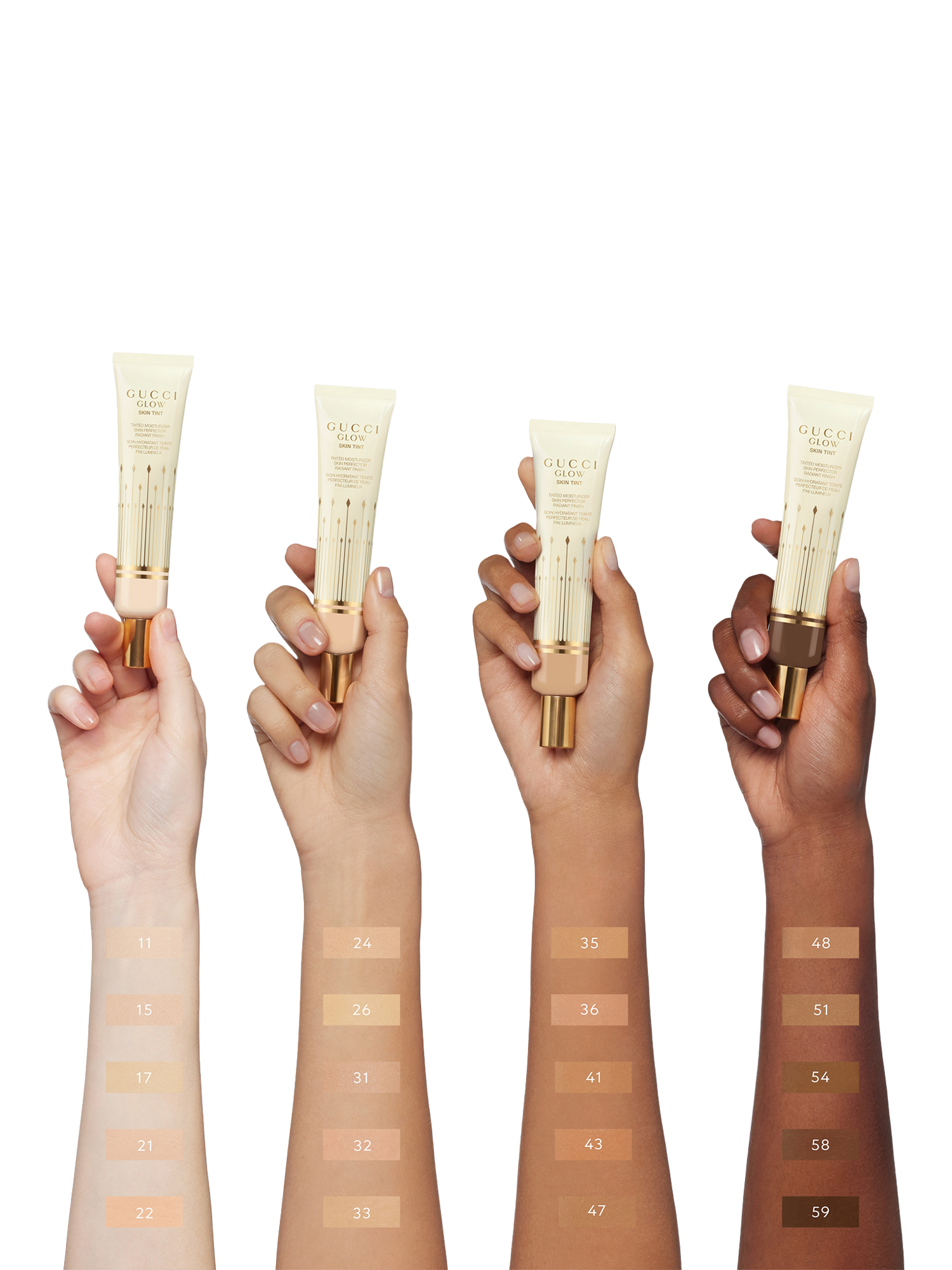 Product image 11 of 11, which shows Gucci Glow Skin Tint Moisturiser, 26 Fair Medium