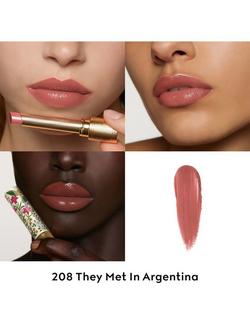 Gucci Flora Gorgeous Gardenia Rouge De Beauté Brillant Limited Edition Lipstick, 208 They Met In Argentina - view 2, 208 They Met In Argentina