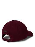Ralph Lauren Kids' Cotton Twill Baseball Cap, Classic Wine