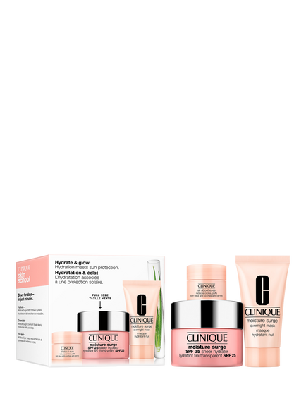 Clinique Hydration & Go Hydration Meets Sun Protection Skincare Gift Set, 